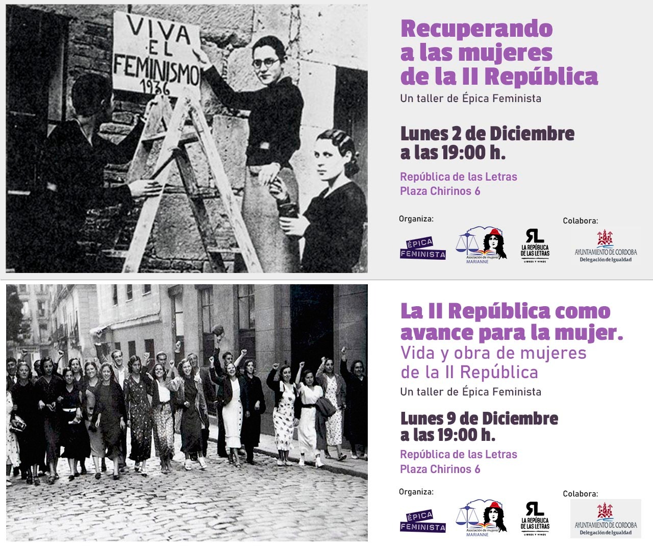 Mujeres de la Segunda República